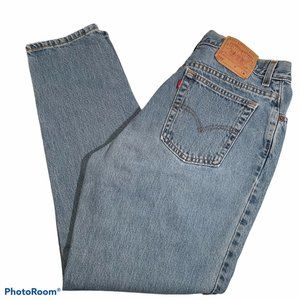 VINTAGE LEVIS 550 Jeans Women Relaxed Tapered 31 x 30 Cotton